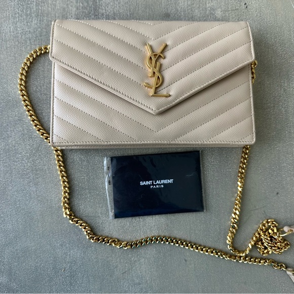 Saint Laurent Cassandre Envelope WOC Bag - Picture 3 of 17